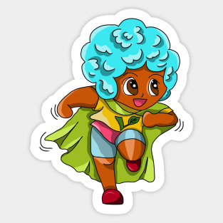 Vegan Superhero to the Rescue Sticker